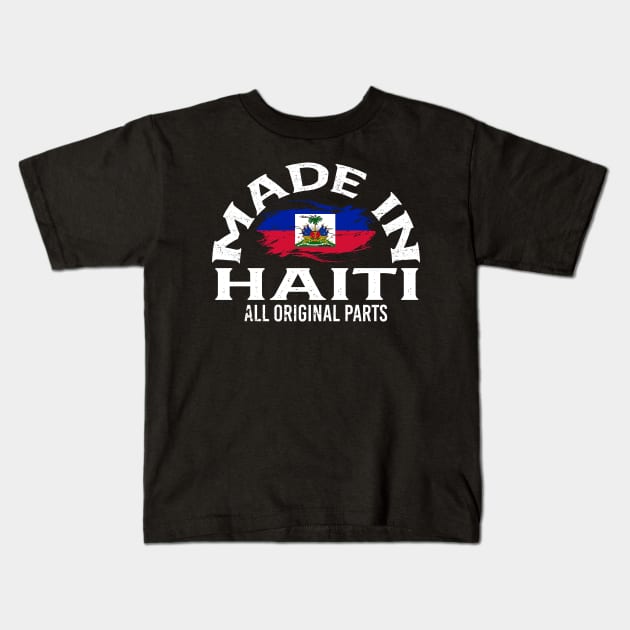 Born in Haiti Kids T-Shirt by JayD World
